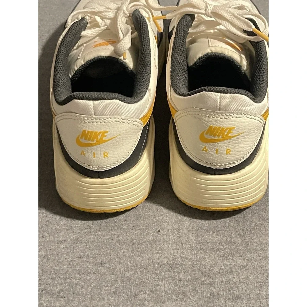 Nike Air Max SC White Black Yellow Running Shoes Men's Size 9 Sneakers